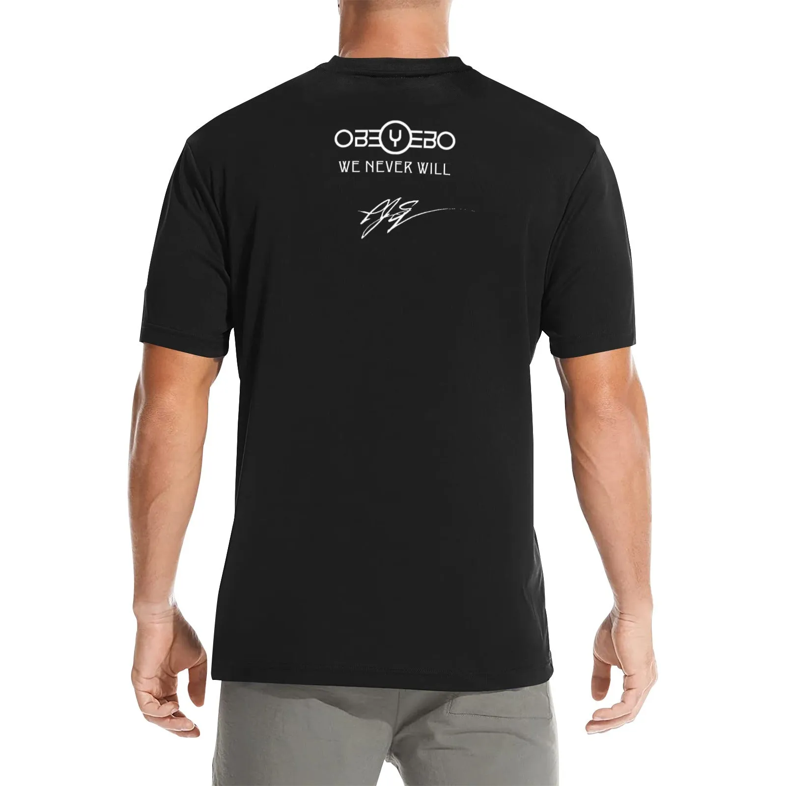 Vincent Van Buckaroo Men's Crew Neck T-shirt