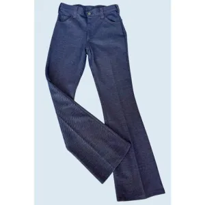 Vintage LEE Trouser Dark Wash Jeans 1970s Union Label Size 27