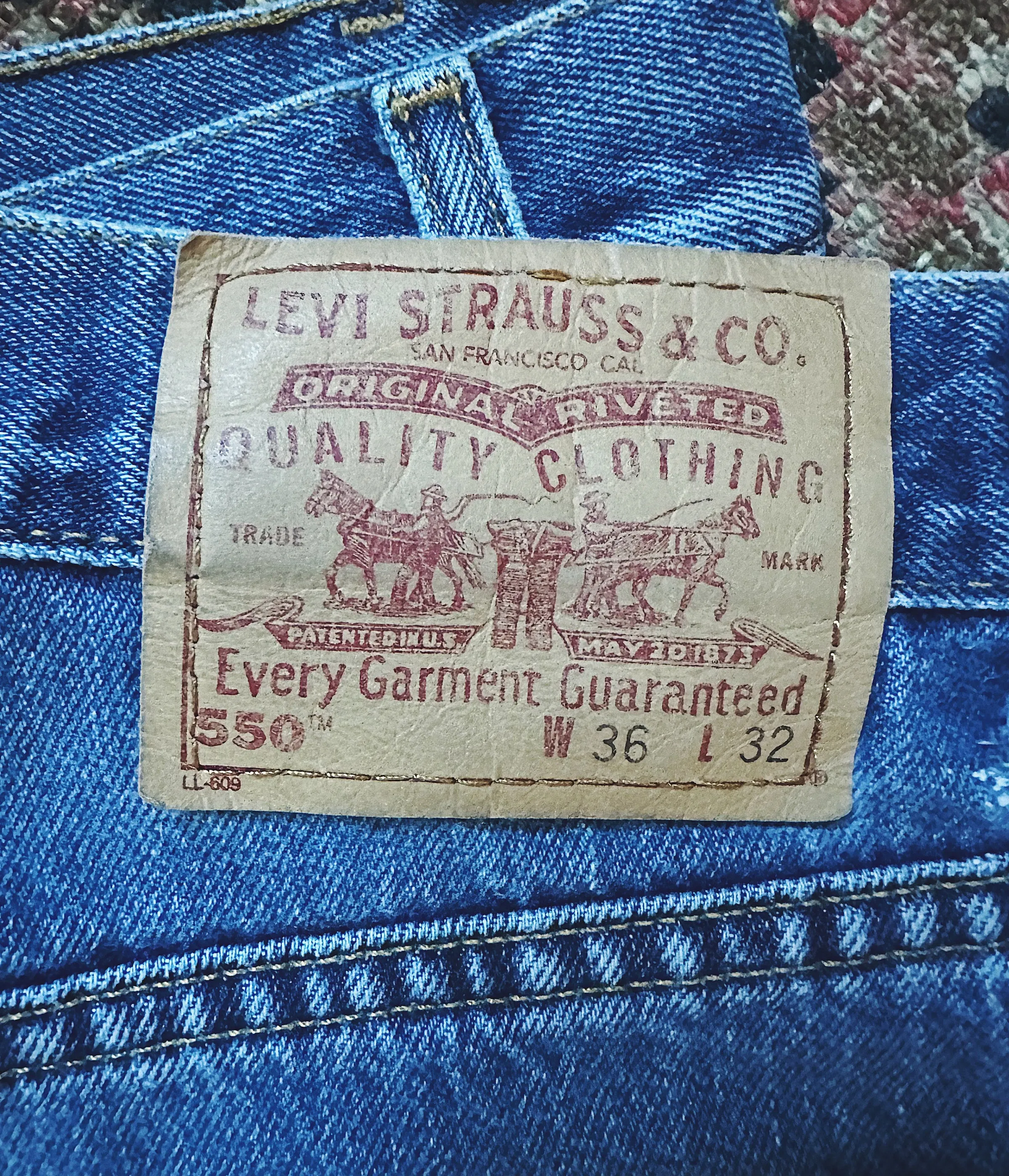 Vintage Levi's 550 Jean – 35x31.5