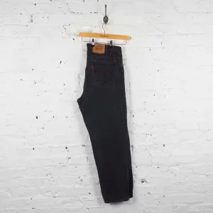 Vintage Levi's 550 Jeans - Black - XL