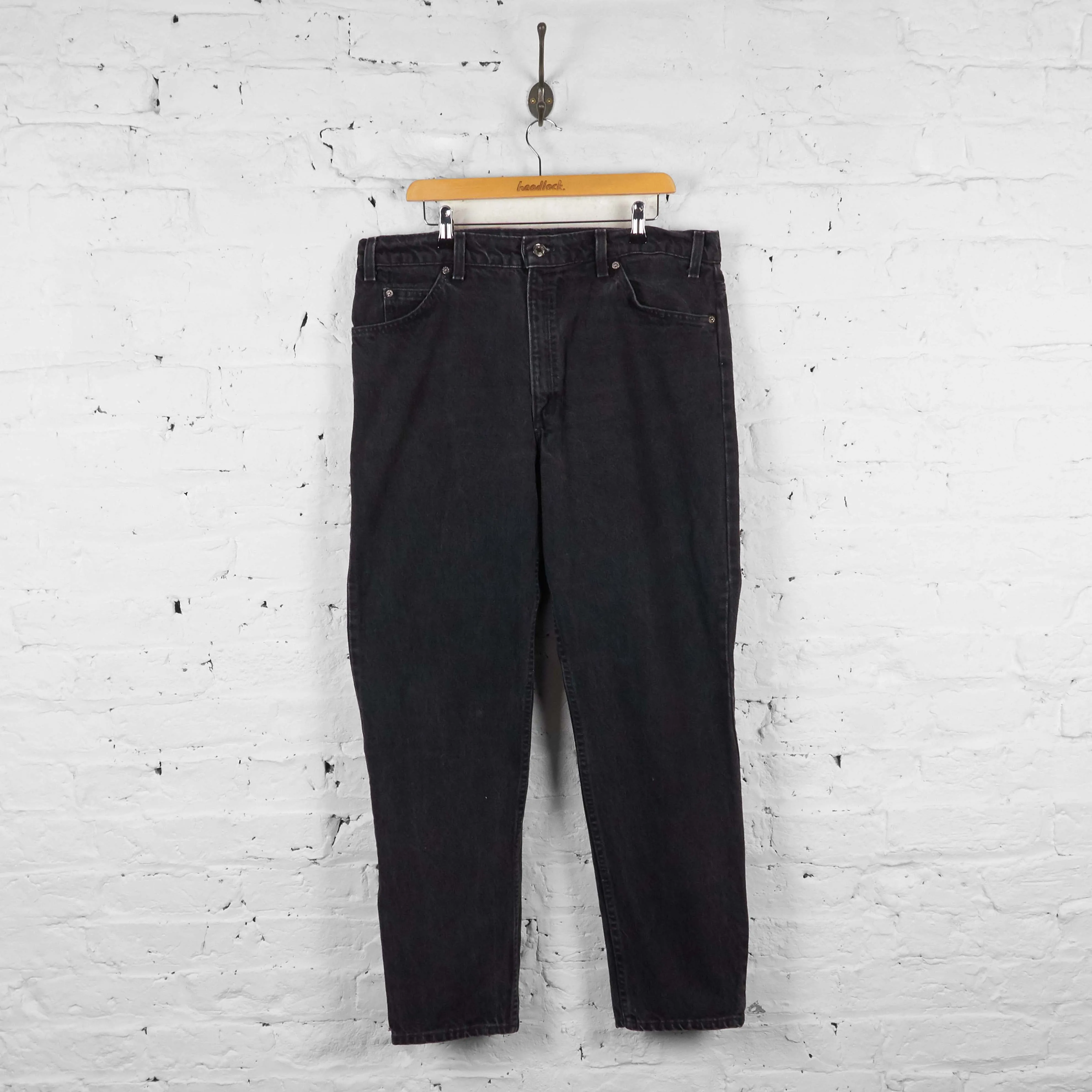 Vintage Levi's 550 Jeans - Black - XL