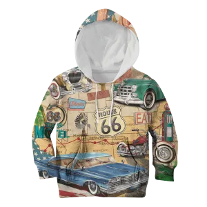 Vintage Vehicle Custom Cosplay Kid Hoodie