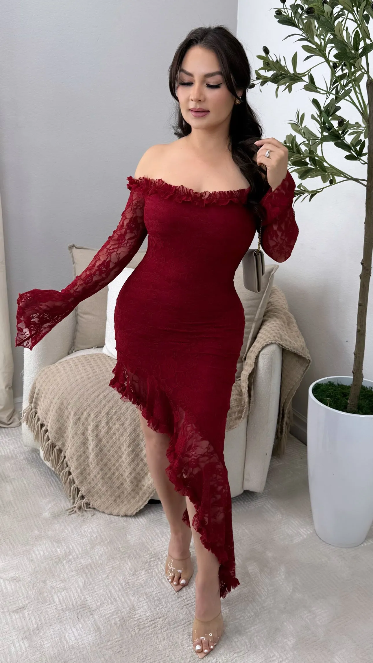 VIVIANA RED DRESS