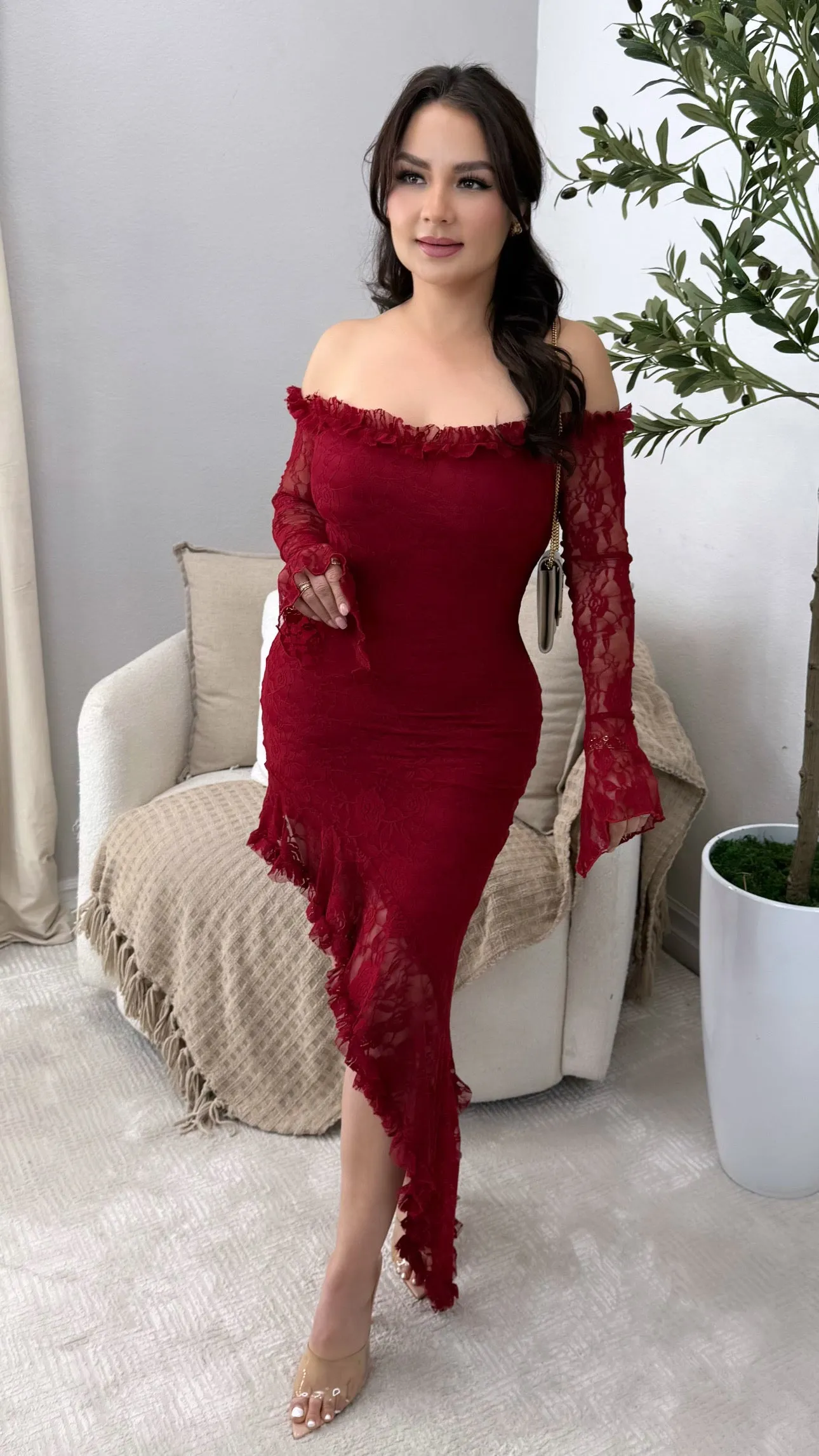 VIVIANA RED DRESS