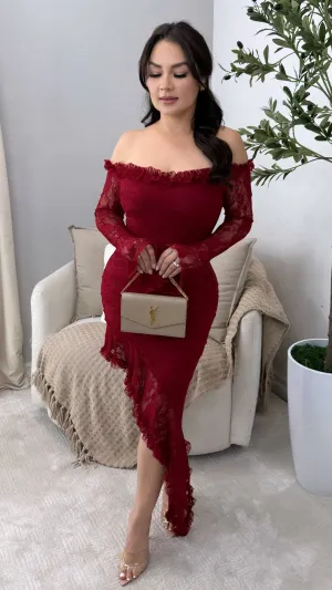 VIVIANA RED DRESS