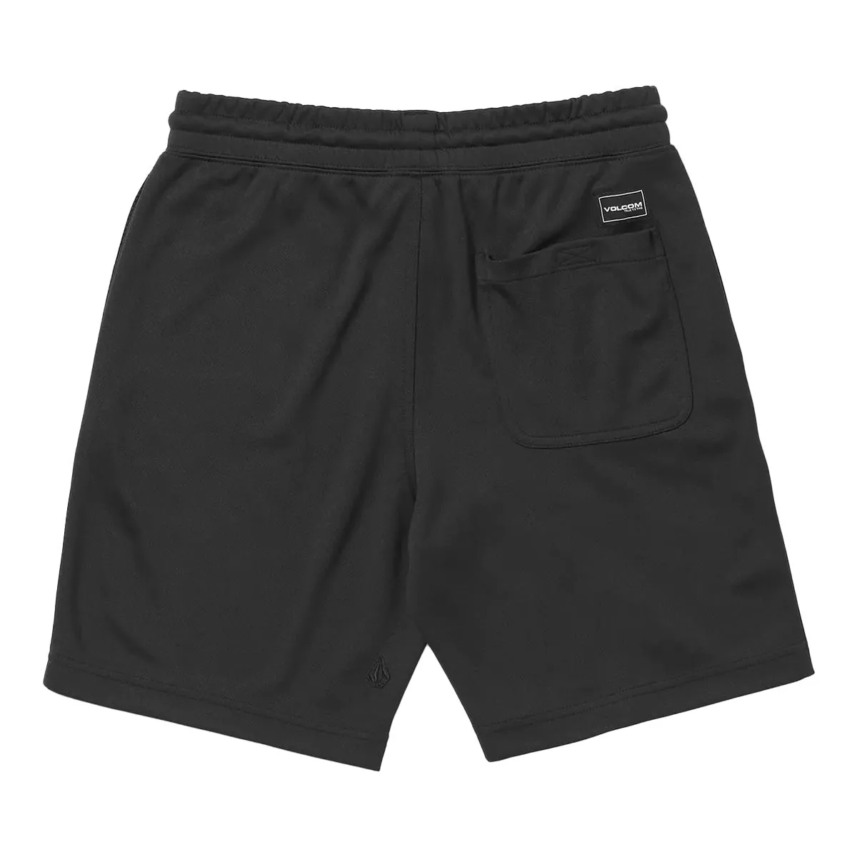 Volcom - So Meshed Up Elastic Waist Youth Shorts Black