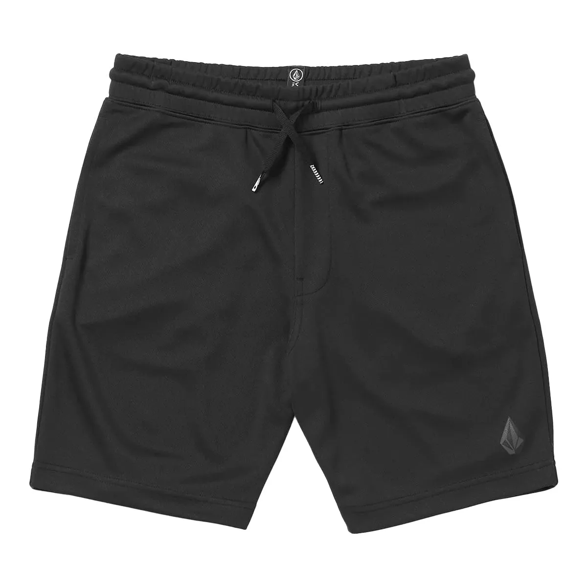 Volcom - So Meshed Up Elastic Waist Youth Shorts Black