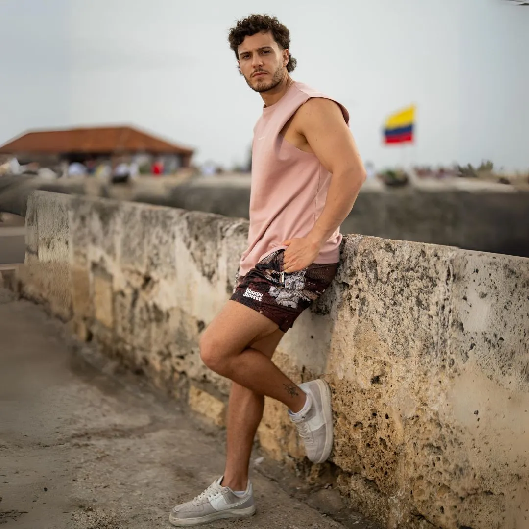 WARGO SHORTS SUNSET CIUDAD AMURALLADA