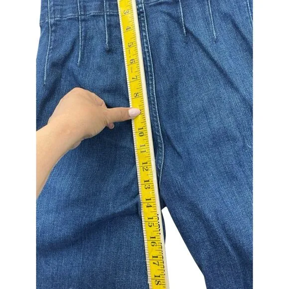 We The Free Jeans Wide Leg Med Wash Denim Women’s Size 29
