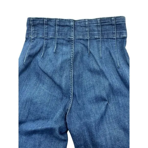 We The Free Jeans Wide Leg Med Wash Denim Women’s Size 29