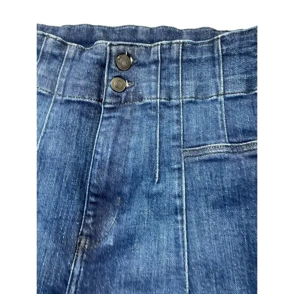 We The Free Jeans Wide Leg Med Wash Denim Women’s Size 29
