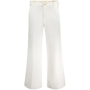 White Cotton Jeans & Pant