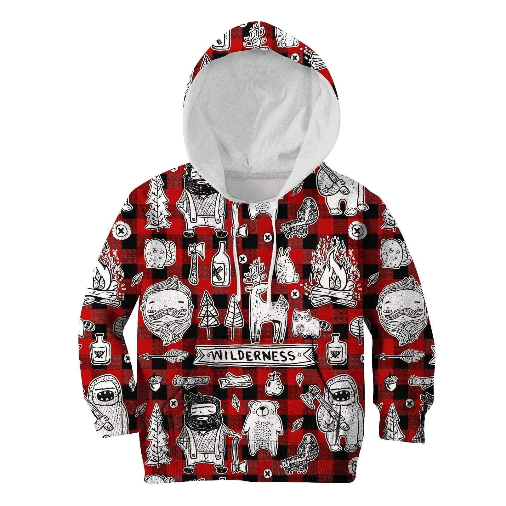 Wilderness Custom Cosplay Kid Hoodie