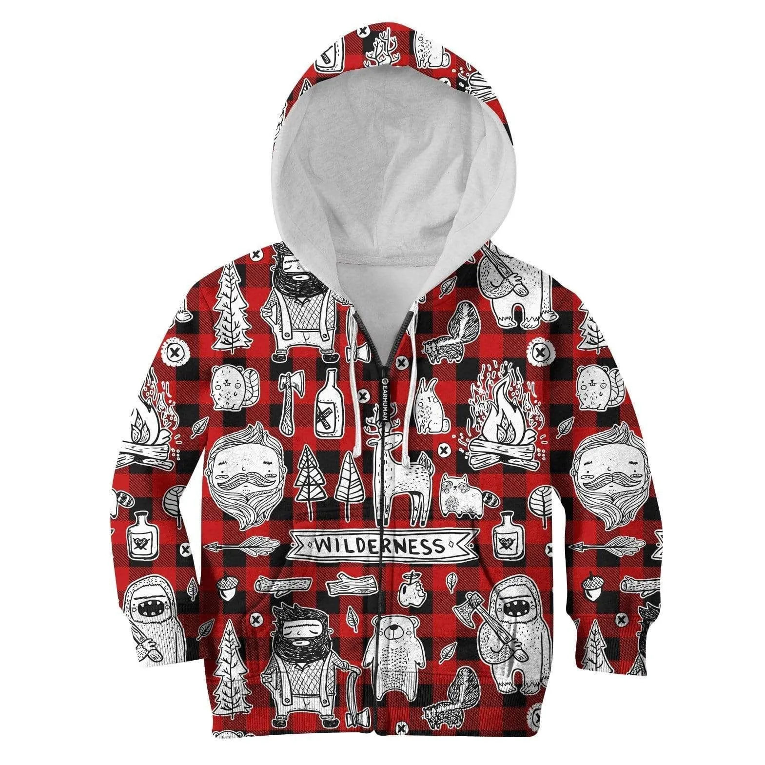Wilderness Custom Cosplay Kid Hoodie
