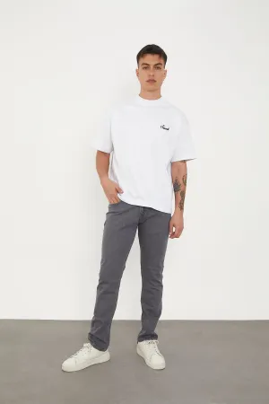 Wolfe Denim Classic Fit Jeans – Steel Grey