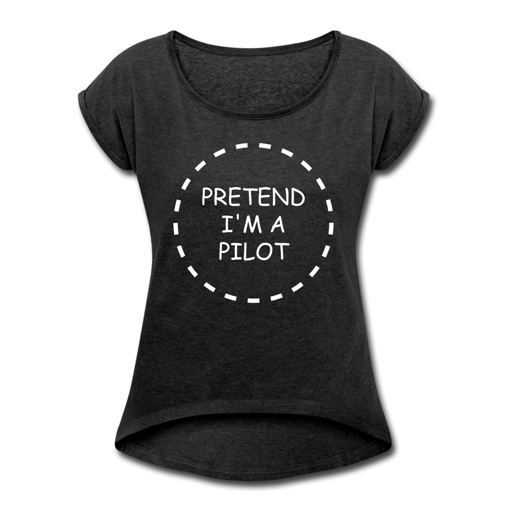 Women's Pretend I'm a Pilot Short Sleeve T-Shirt (More Colors)