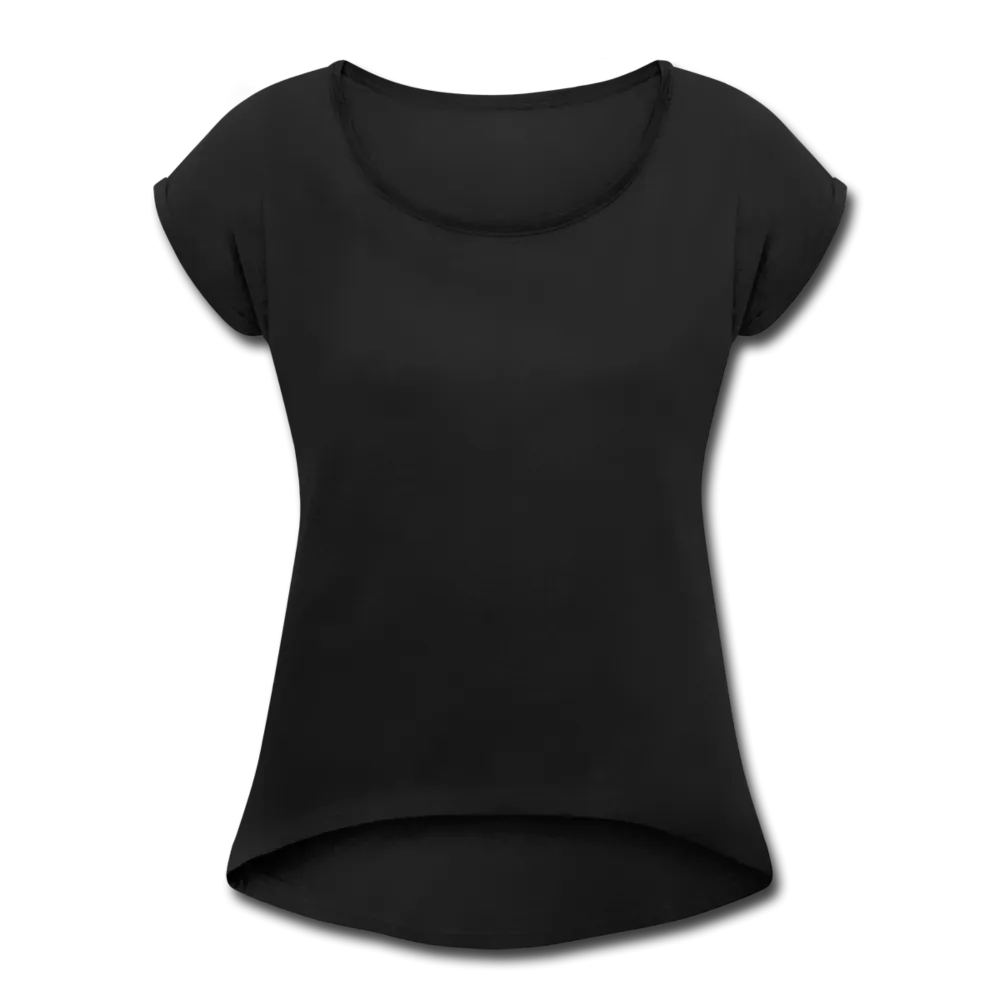 Women's Roll Cuff T-Shirt (Personalize)