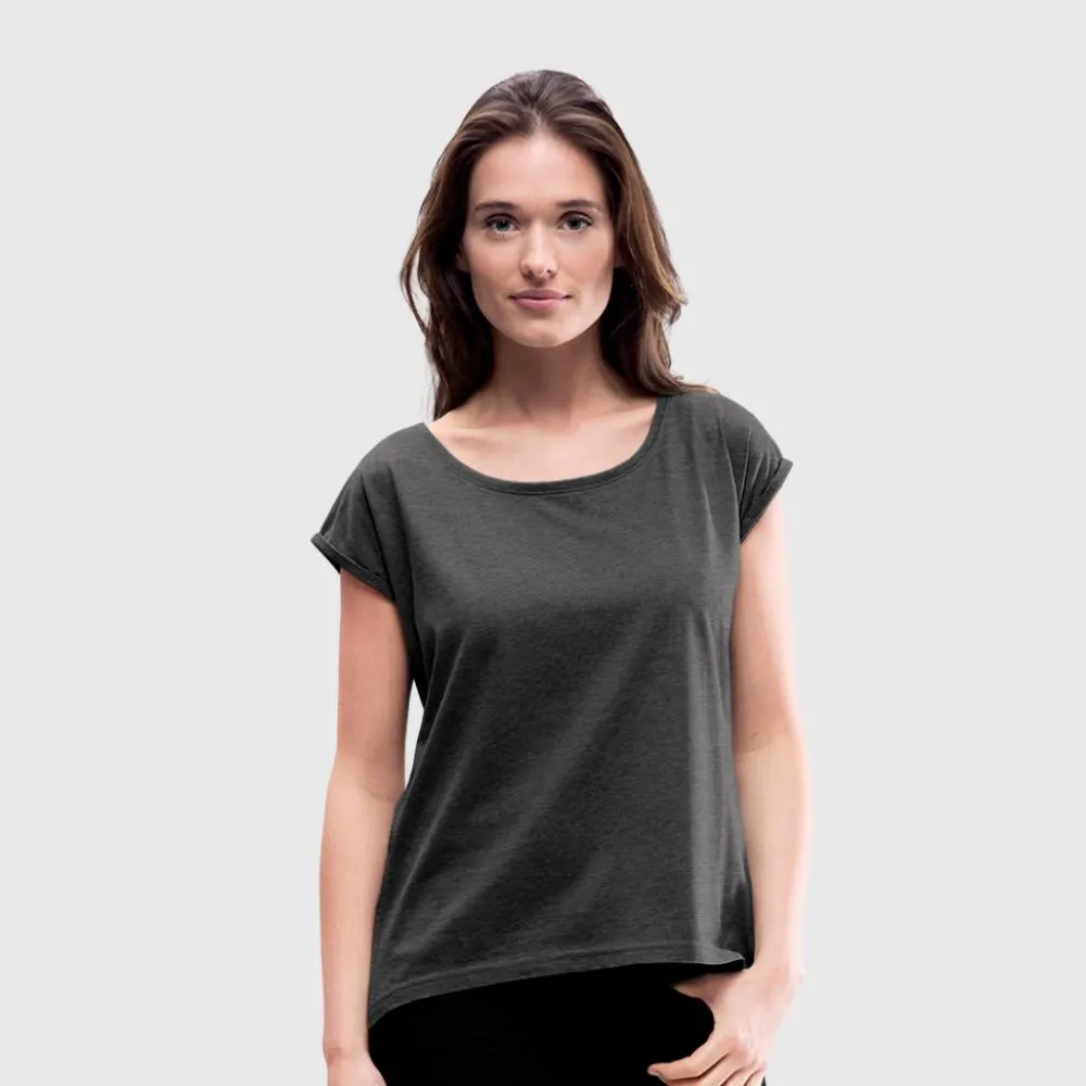 Women's Roll Cuff T-Shirt (Personalize)