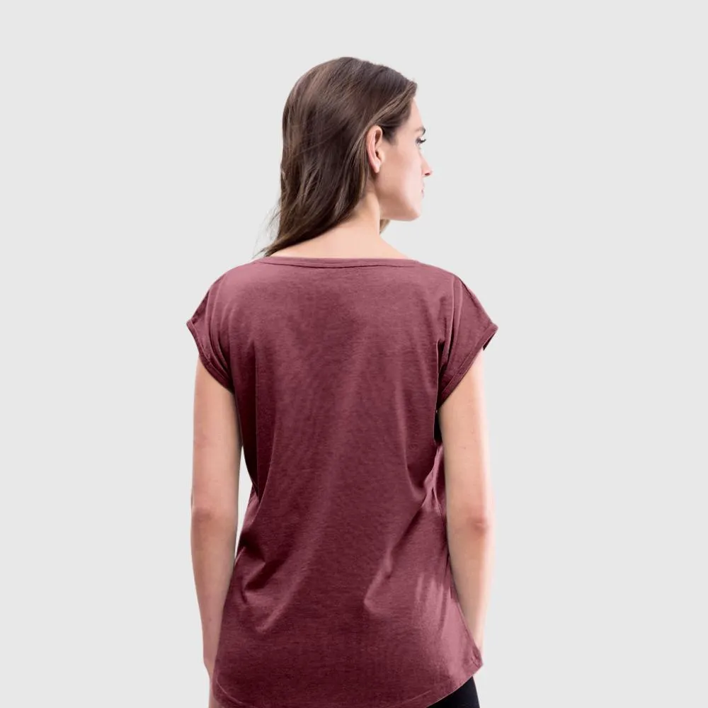 Women's Roll Cuff T-Shirt (Personalize)