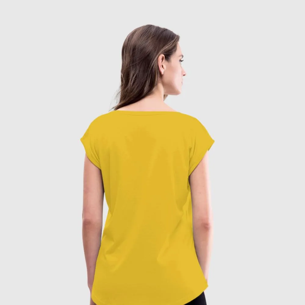 Women's Roll Cuff T-Shirt (Personalize)