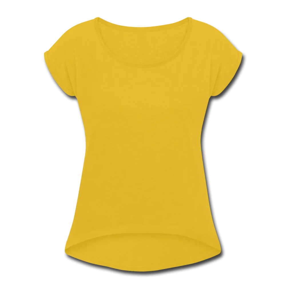 Women's Roll Cuff T-Shirt (Personalize)