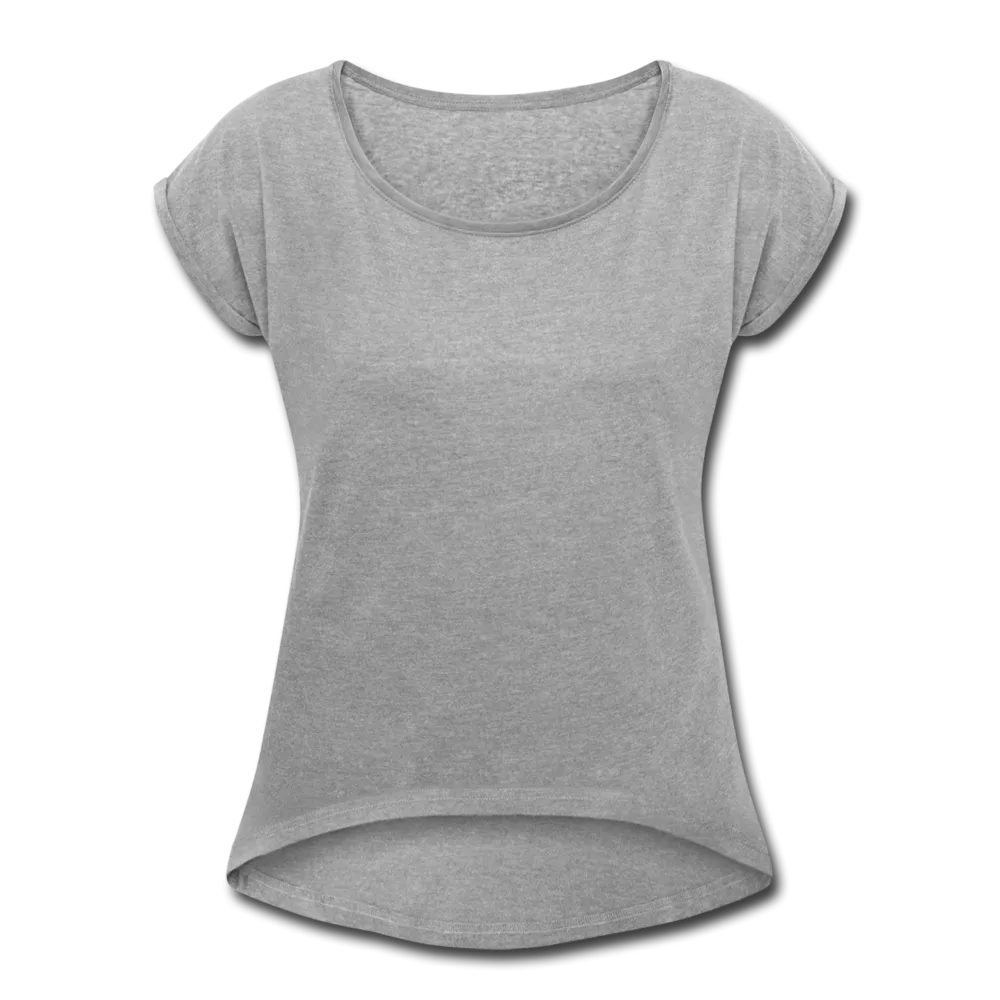 Women's Roll Cuff T-Shirt (Personalize)