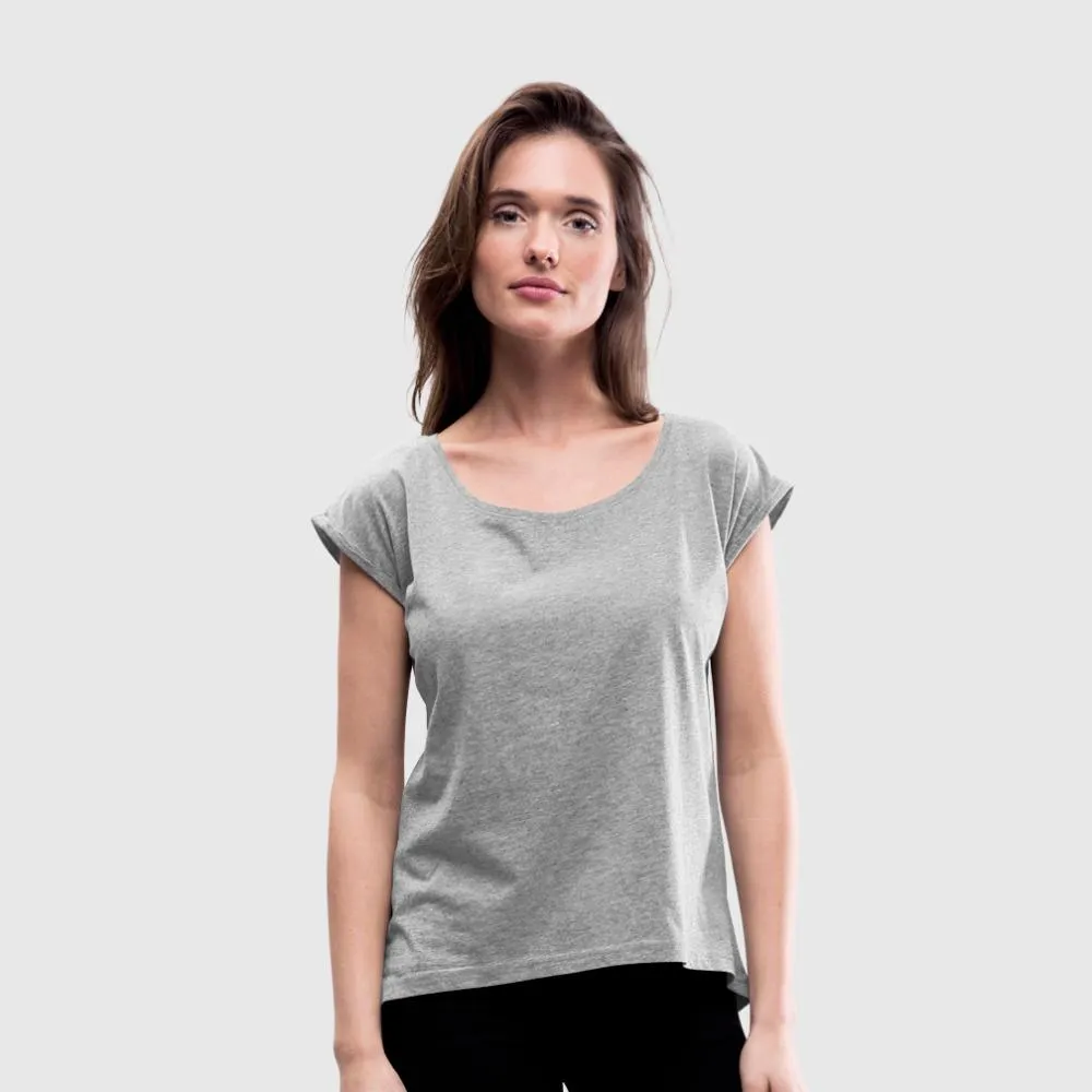 Women's Roll Cuff T-Shirt (Personalize)