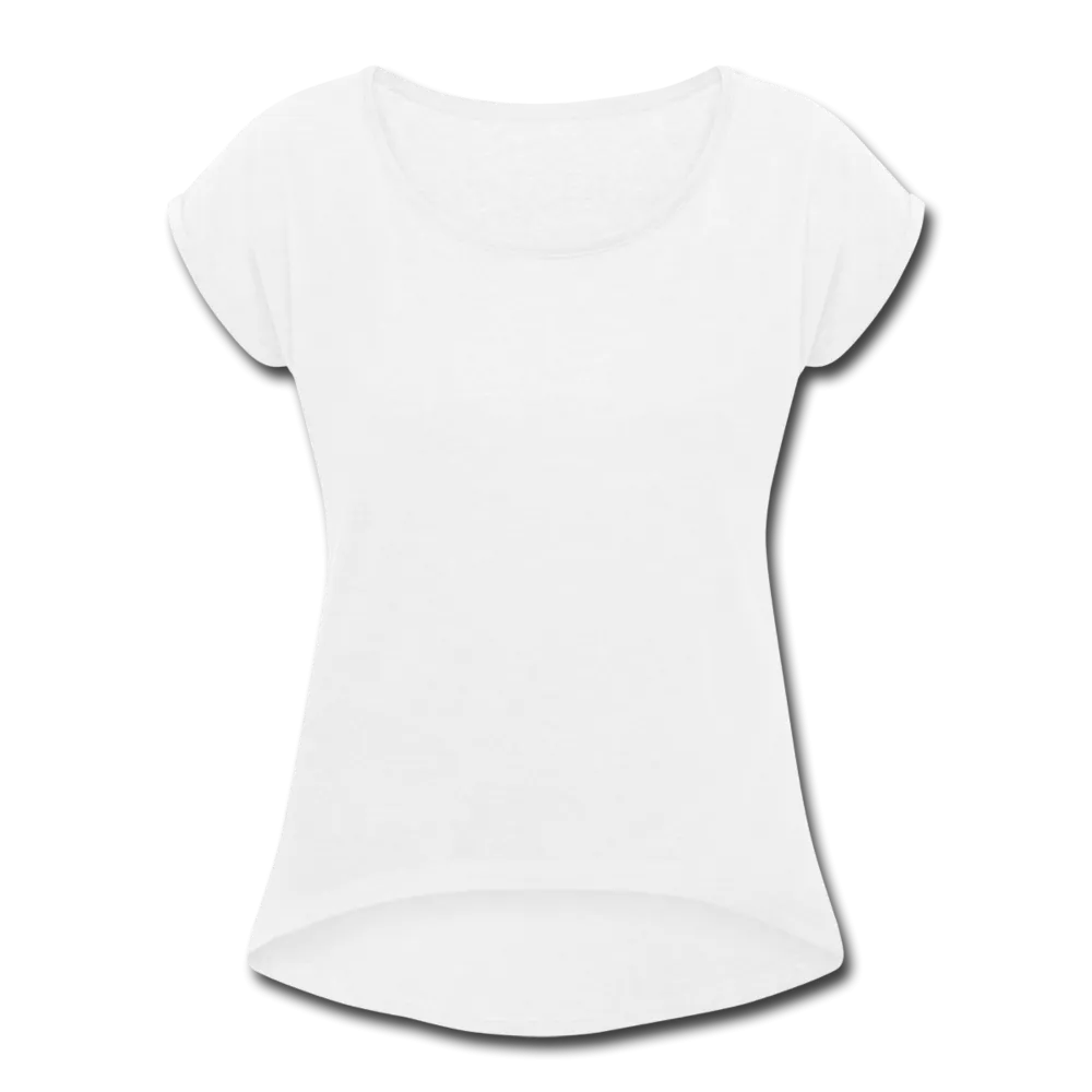 Women's Roll Cuff T-Shirt (Personalize)