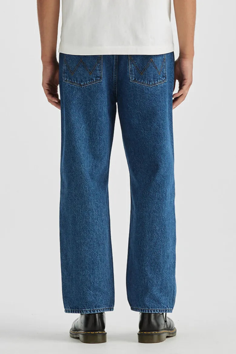 WRANGLER SLACKER RELAXED JEAN - RISING INDIGO