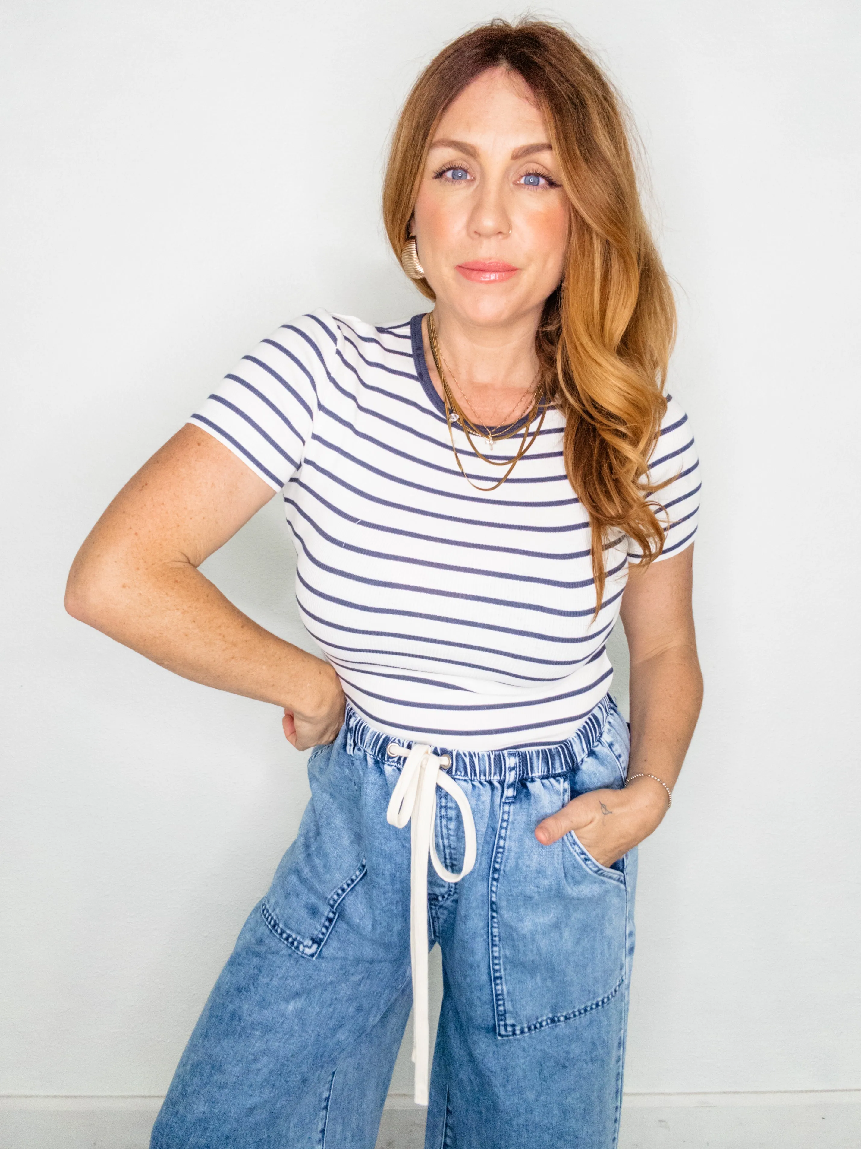 Z supply Saxton Striped Tee