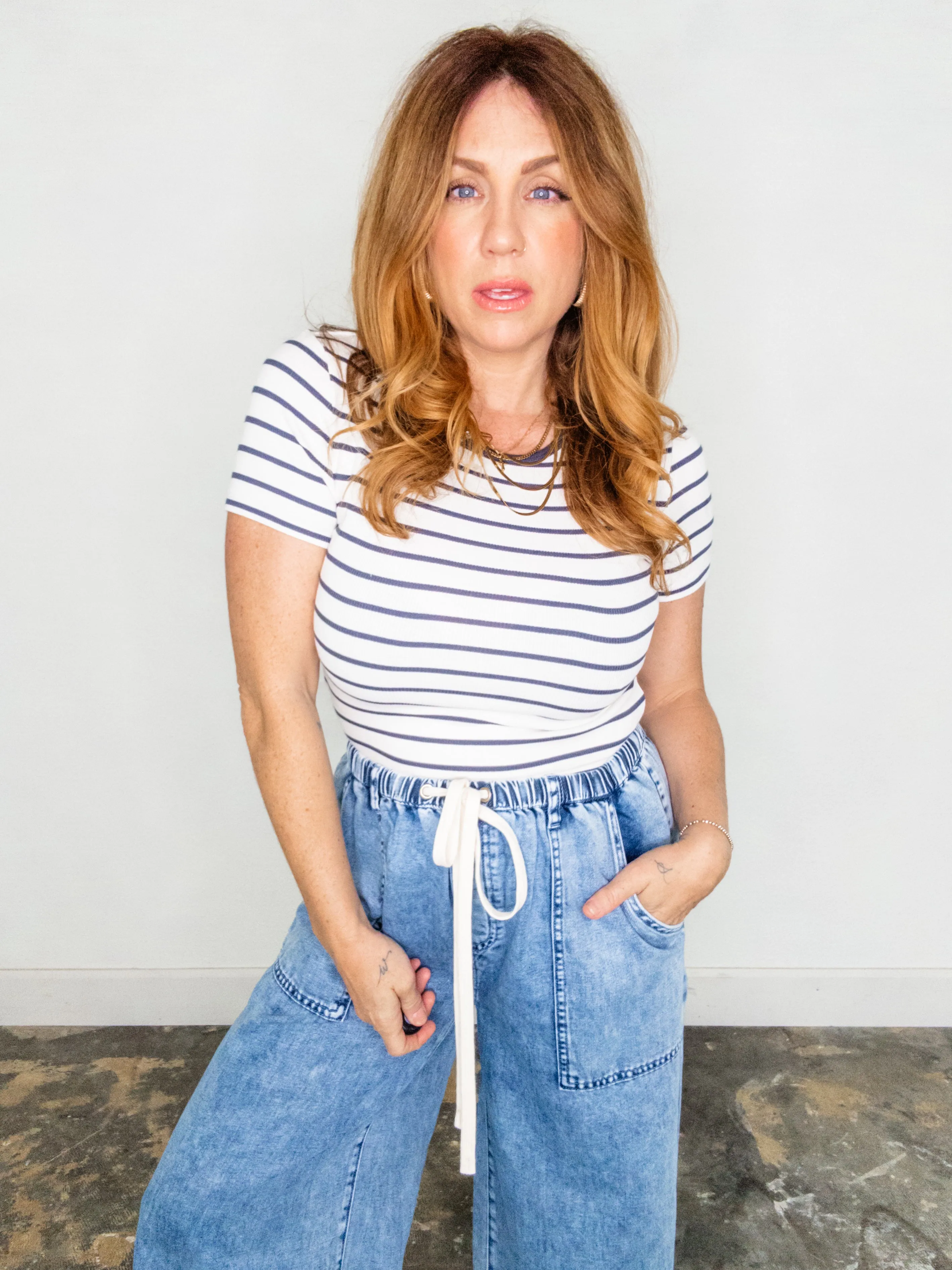 Z supply Saxton Striped Tee