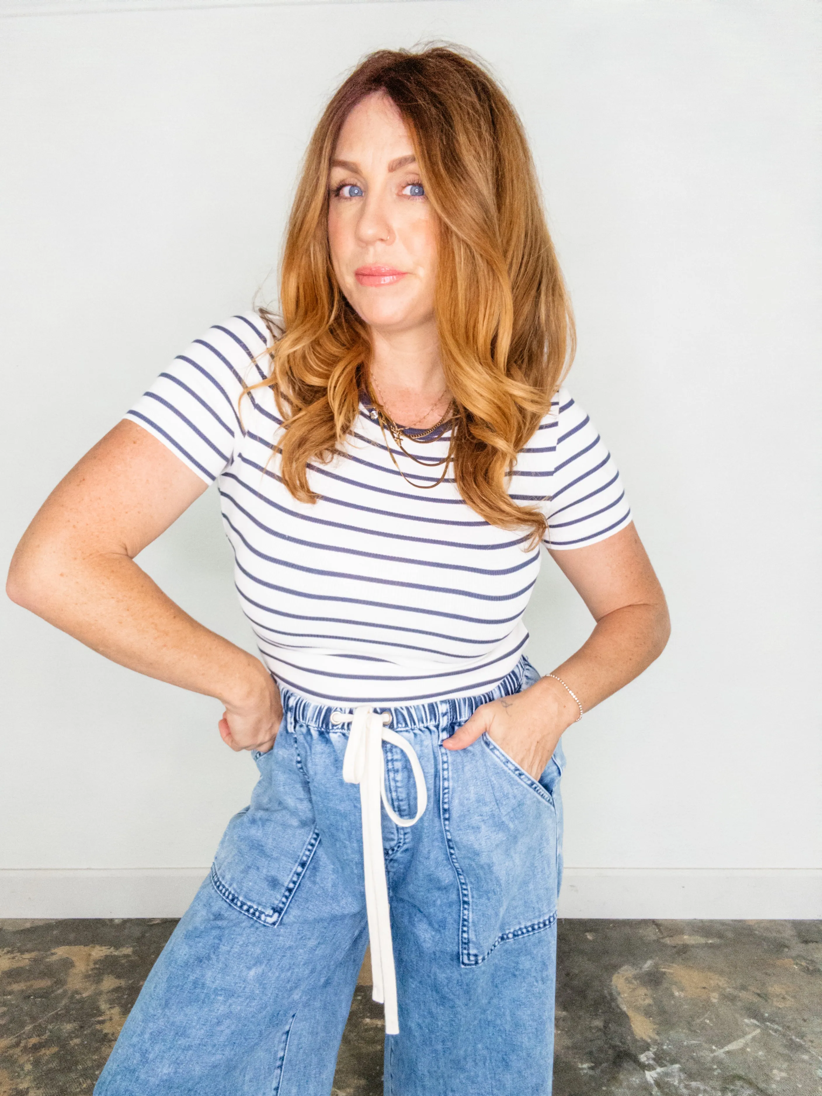 Z supply Saxton Striped Tee