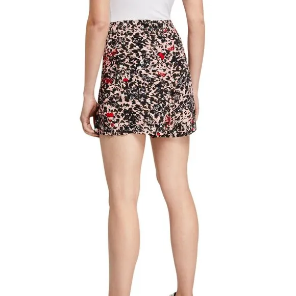 Zadig &amp; Voltaire (Anthropologie) NWT Viscose Pink Sing Leo Ohtake Shorts