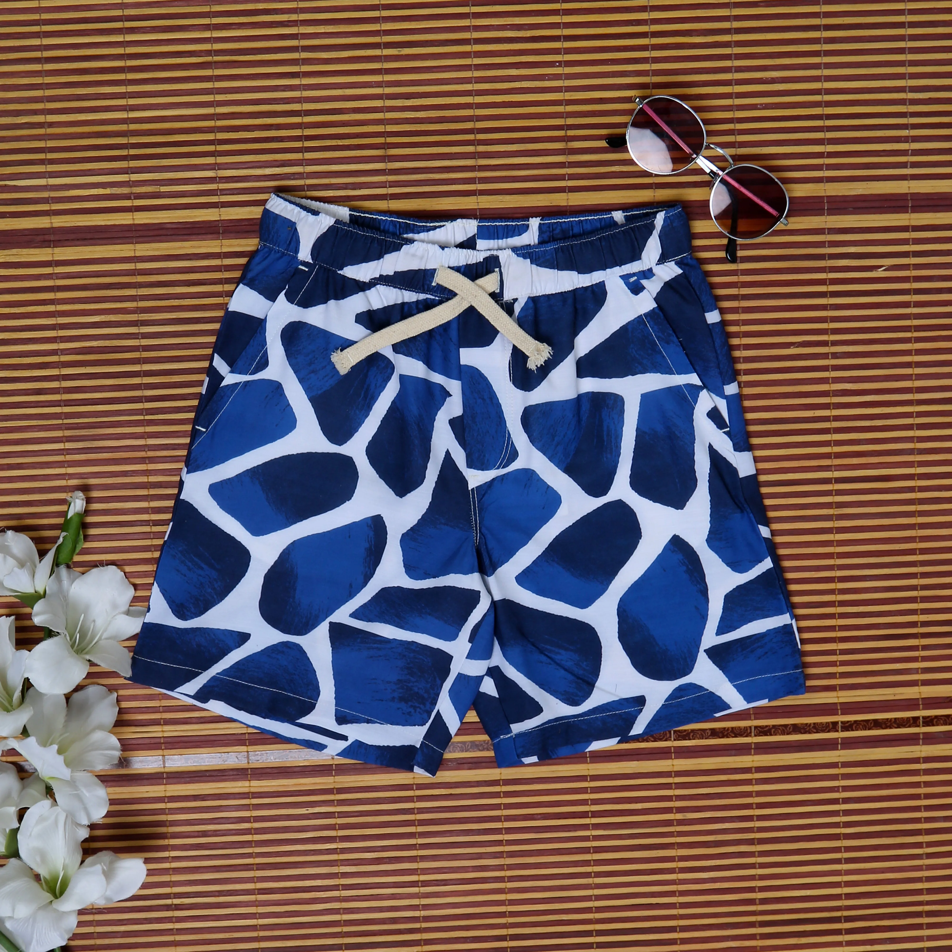 Zaraffah Navy Blue Short