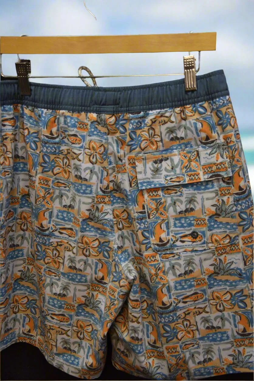 Zula Tapa Tropical Volley Shorts