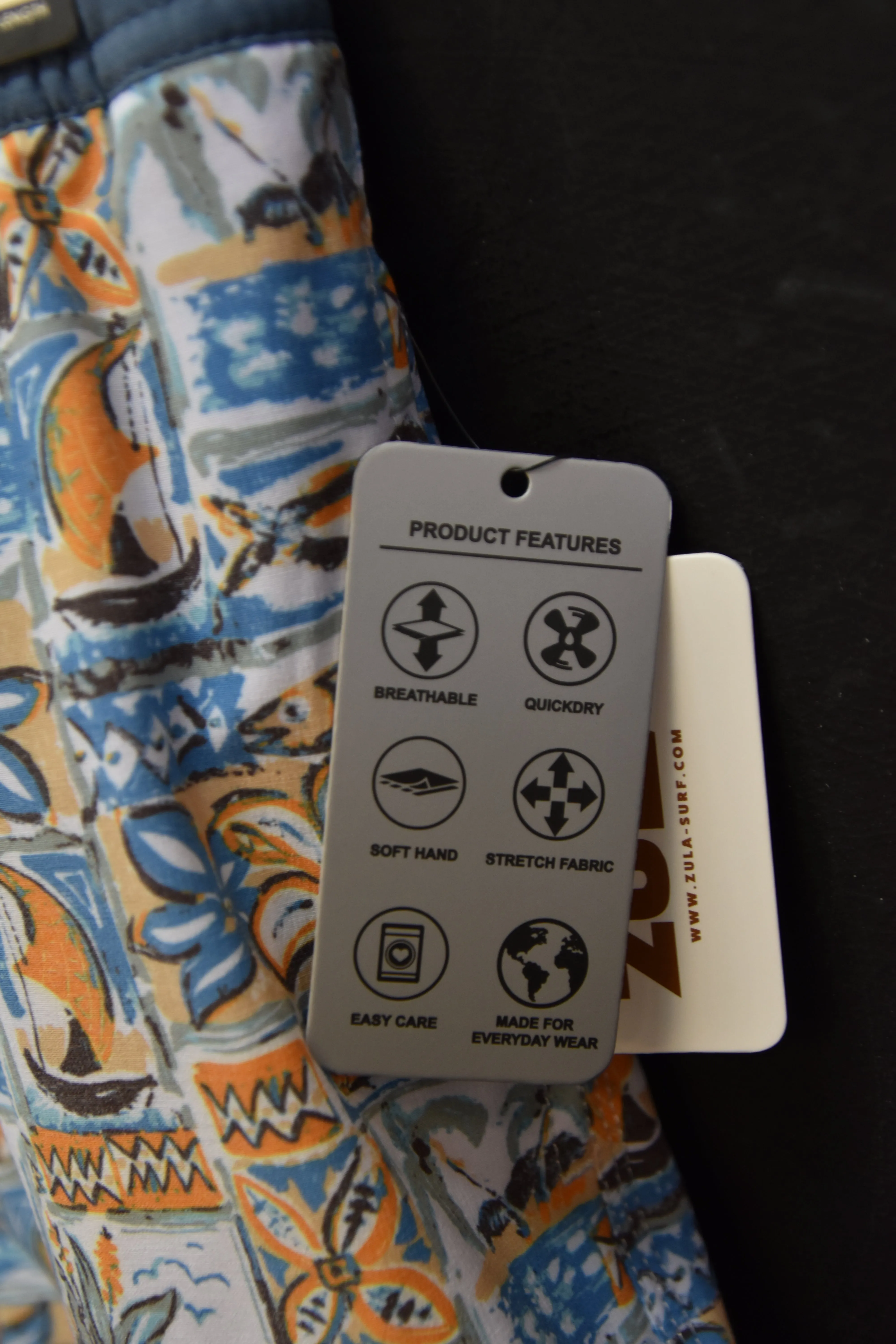 Zula Tapa Tropical Volley Shorts